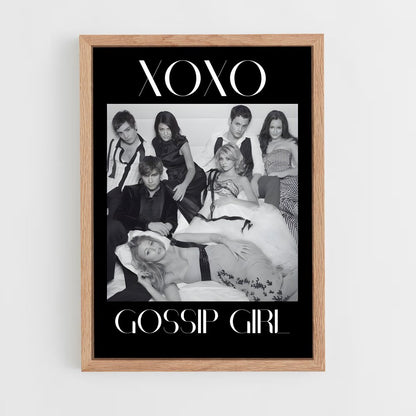 gossip-girl-2 cadre Bois clair