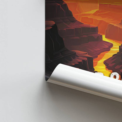 Glitzer des Grand Canyon Posters