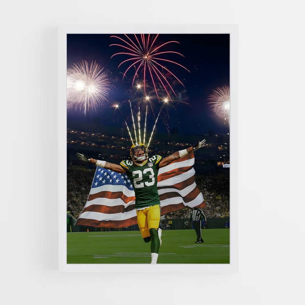 green-bay-packers-1 cadre Blanc