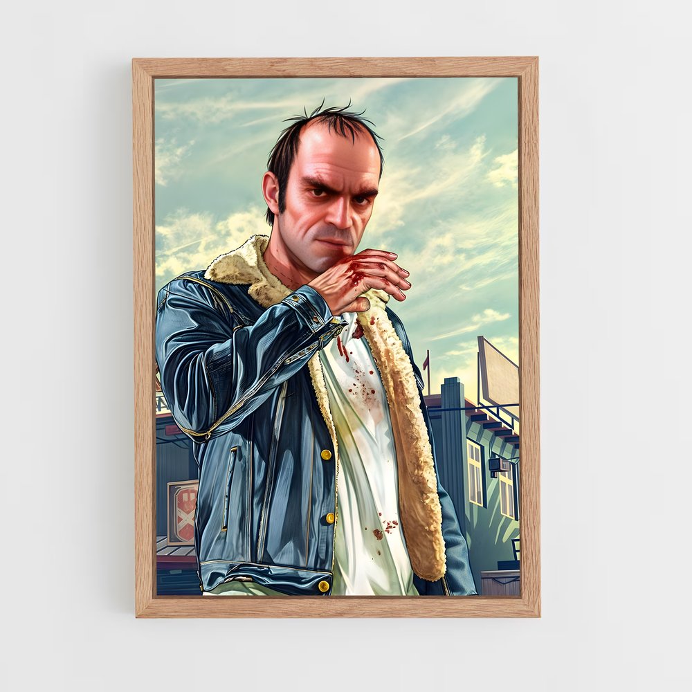 gta-v-13 cadre Bois clair