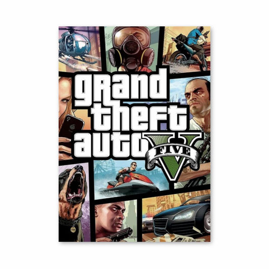 Poster GTA V-Cover