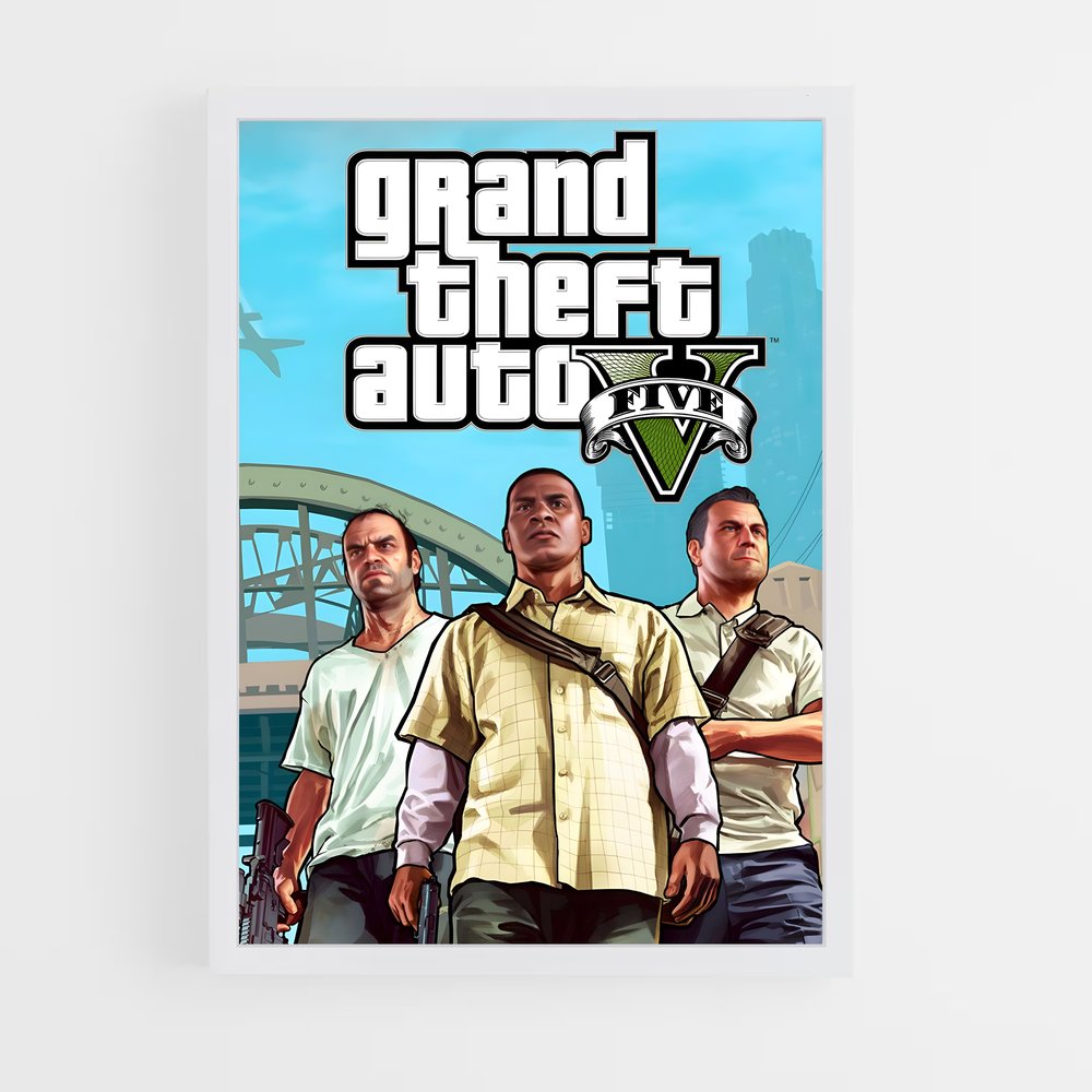 gta-v-6 cadre Blanc