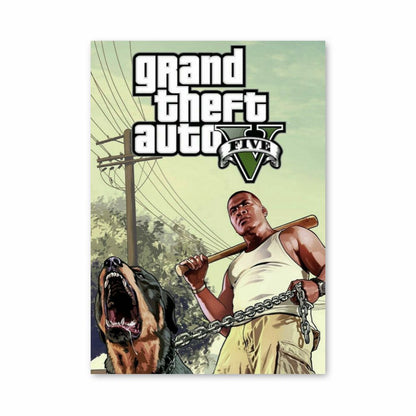 Poster GTA V Hund