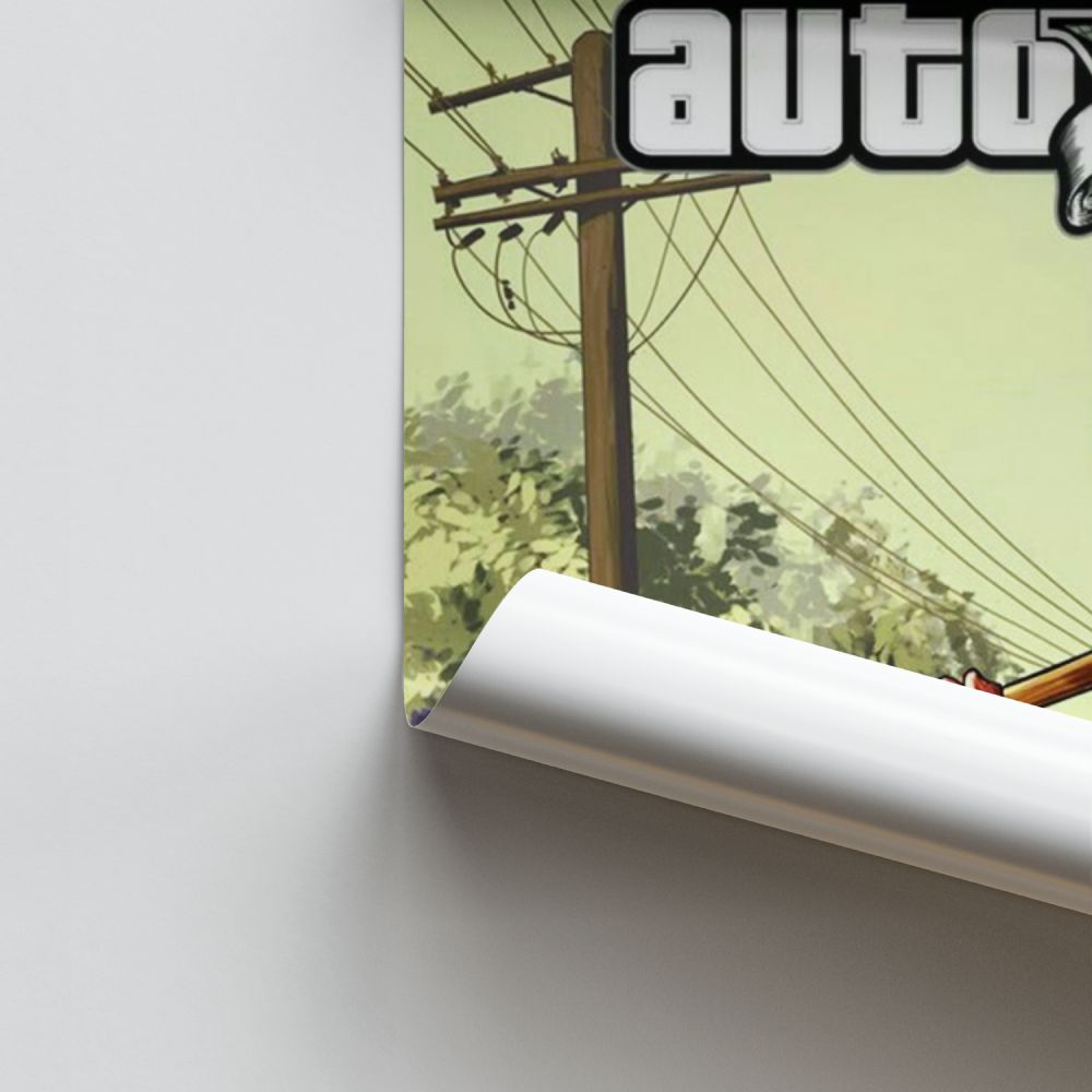 Poster GTA V Hund