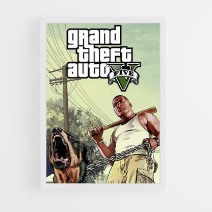 Poster GTA V Hund