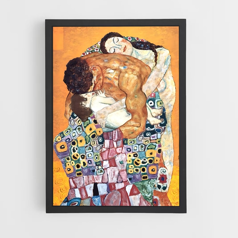 gustav-klimt-8 cadre Noir