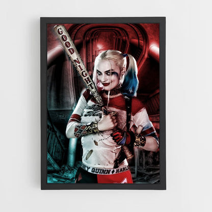 Poster Harley Queen Gute Nacht