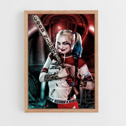 Poster Harley Queen Gute Nacht