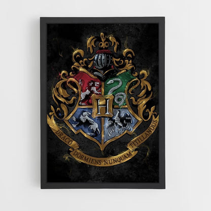 Poster Harry Potter Wappen