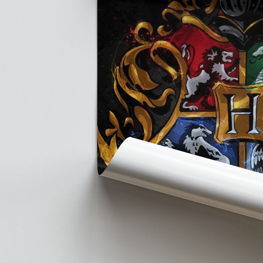 Poster Harry Potter Wappen