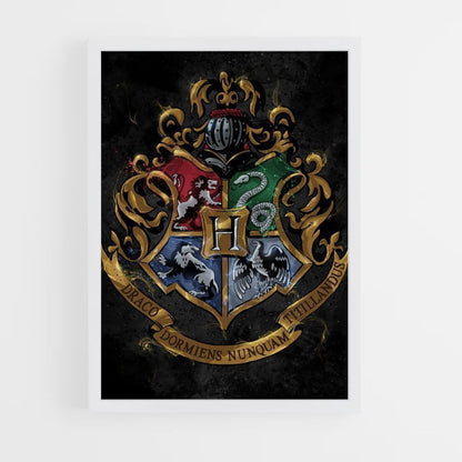 Poster Harry Potter Wappen