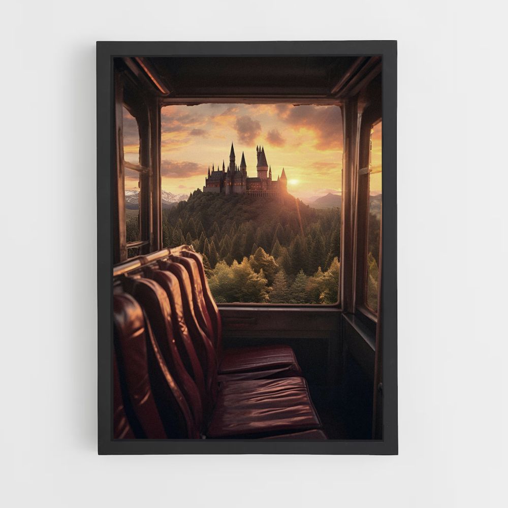 Hogwarts-Zug-Poster