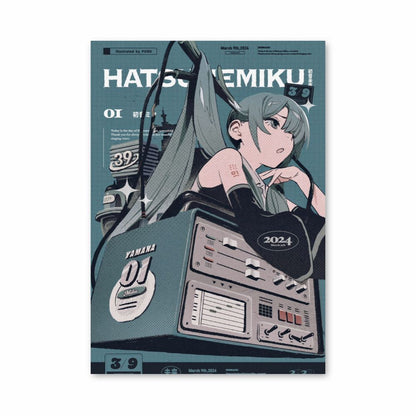 Poster Hatsune Miku 01