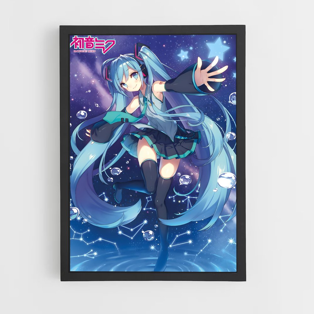 hatsune-miku-5 cadre Noir