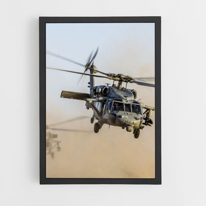 Kampfhubschrauber-Poster