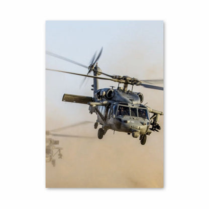 Kampfhubschrauber-Poster