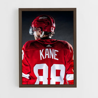 hockey-14 cadre Bois foncé