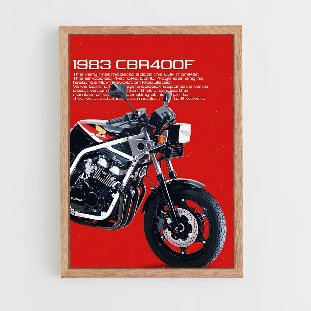 honda-moto-2 cadre Bois clair