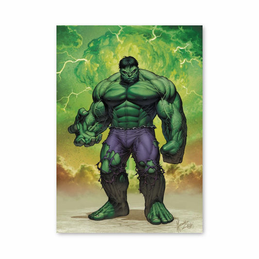 Poster Hulk-Cartoon