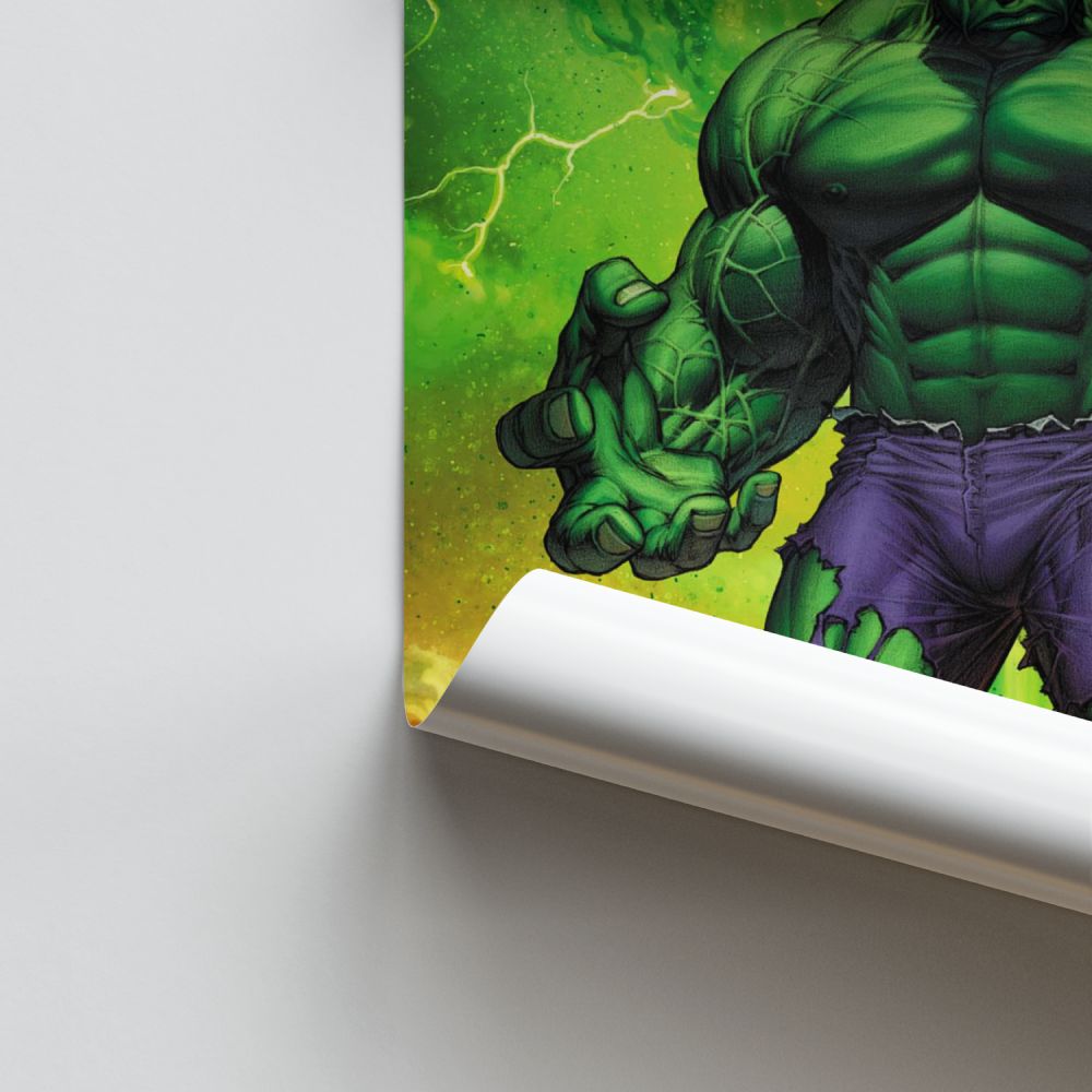 Poster Hulk-Cartoon