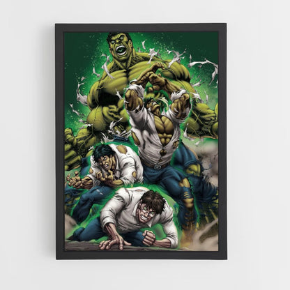 Poster Hulk Transformation