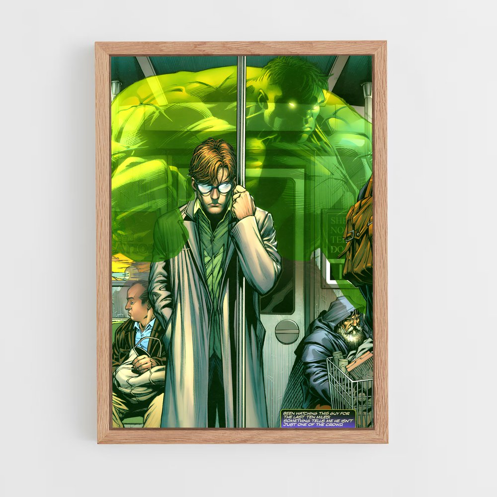 hulk-5 cadre Bois clair