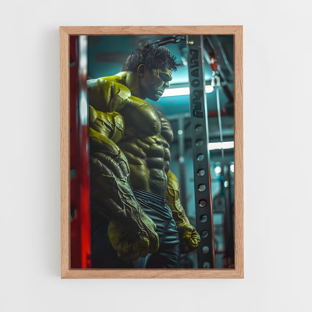 hulk-8 cadre Bois clair