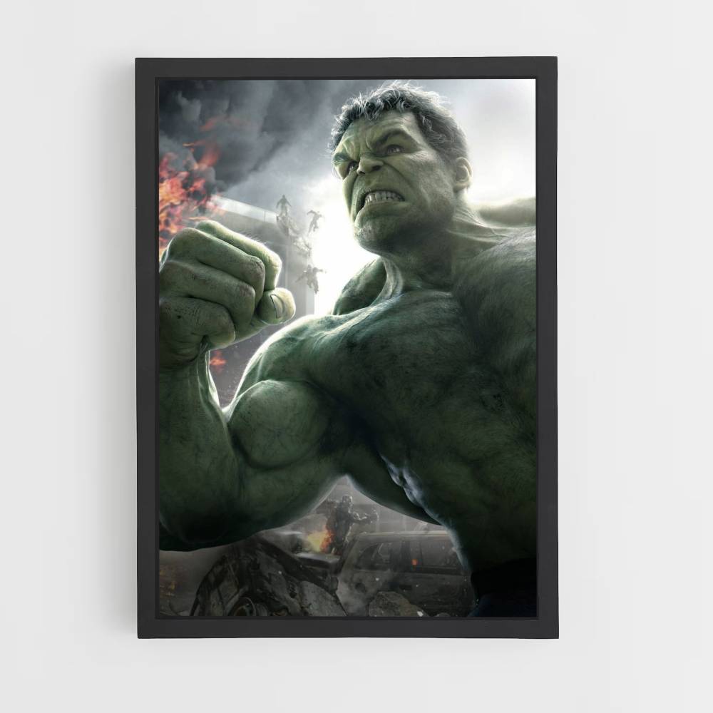 Poster Hulk-Kampf