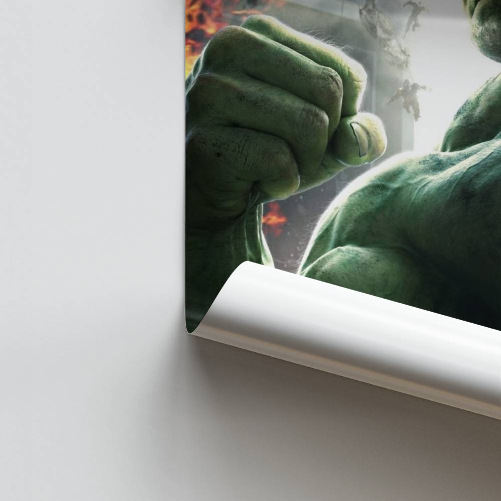 Poster Hulk-Kampf