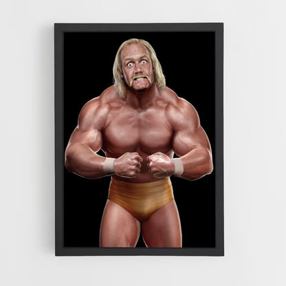 Poster Hulk Hogan Cartoon