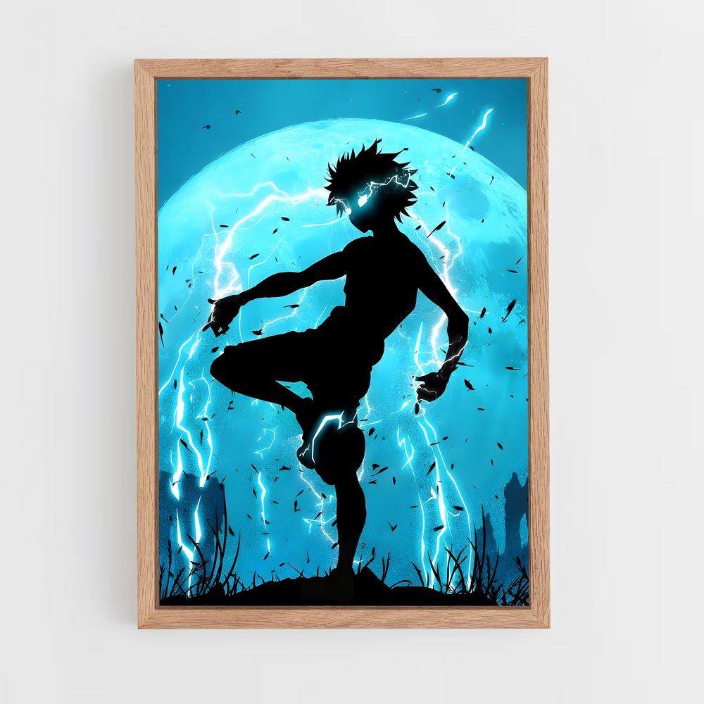 hunter-x-hunter-10 cadre Bois clair