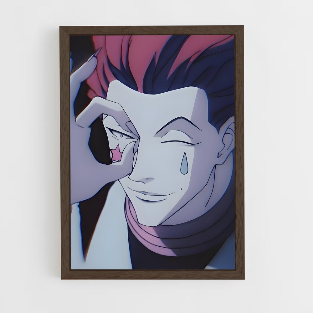 hunter-x-hunter-4 cadre Bois foncé