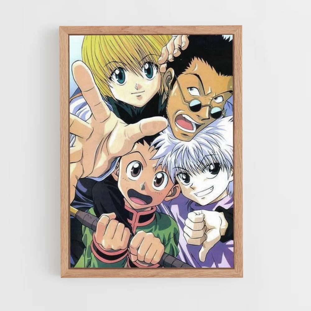 HunterxHunter Vintage Poster