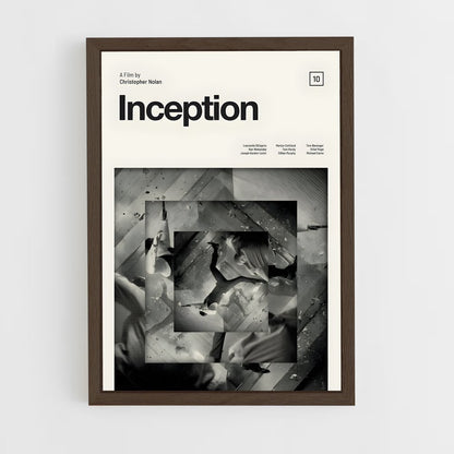 inception-17 cadre Bois foncé