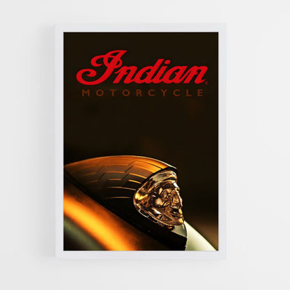 indian-motorcycle-3 cadre Blanc