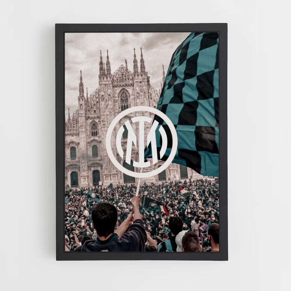 Poster zur Kathedrale von Inter Mailand