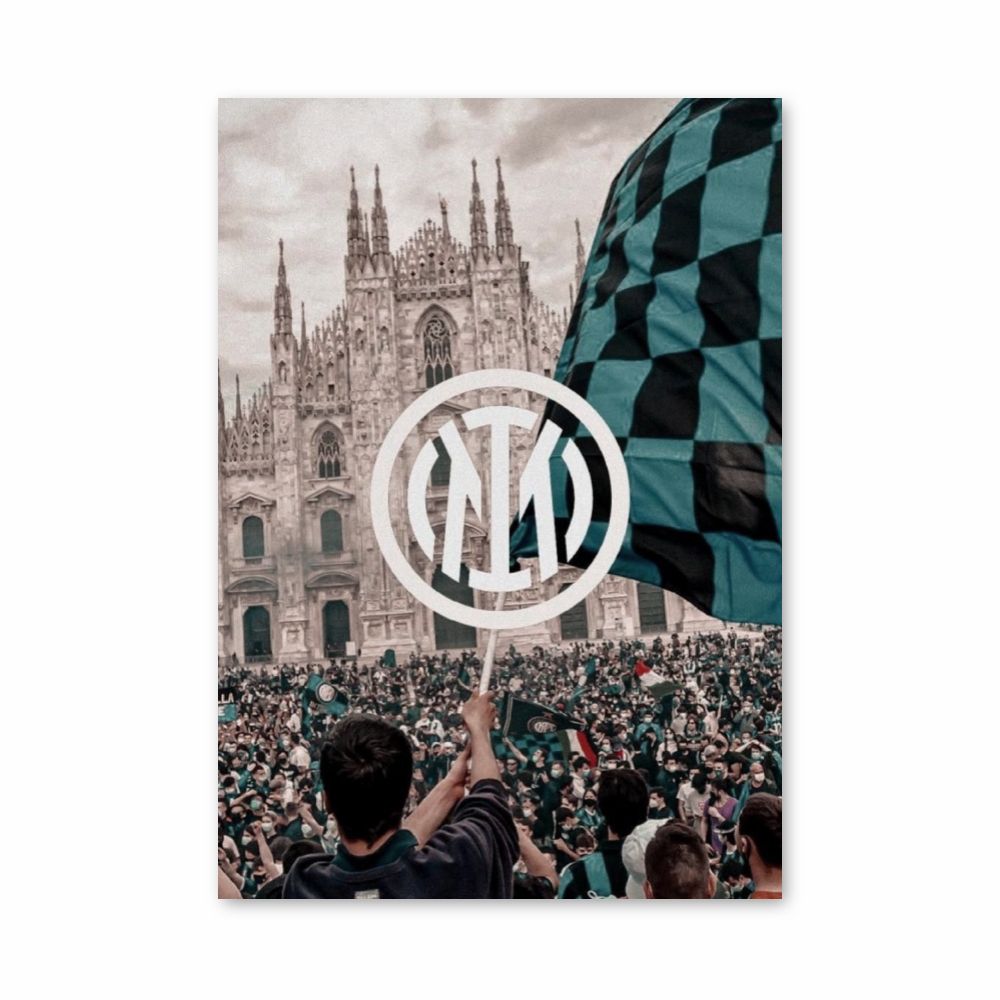 Poster zur Kathedrale von Inter Mailand