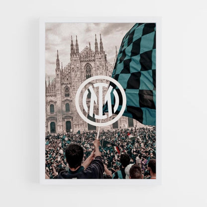 Poster zur Kathedrale von Inter Mailand