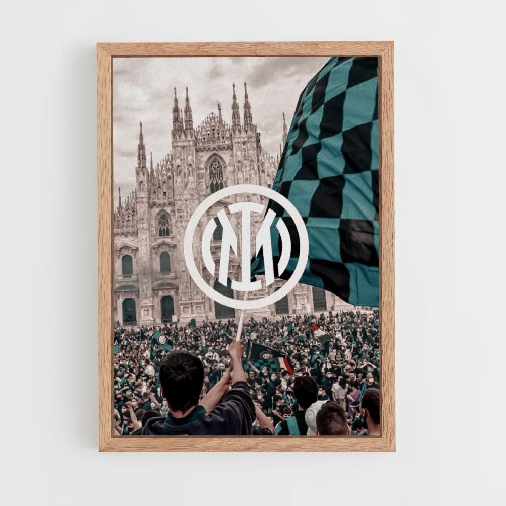 Poster zur Kathedrale von Inter Mailand