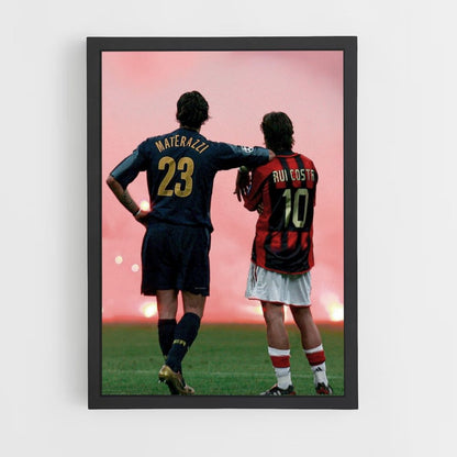 Poster Inter Mailand Materazzi