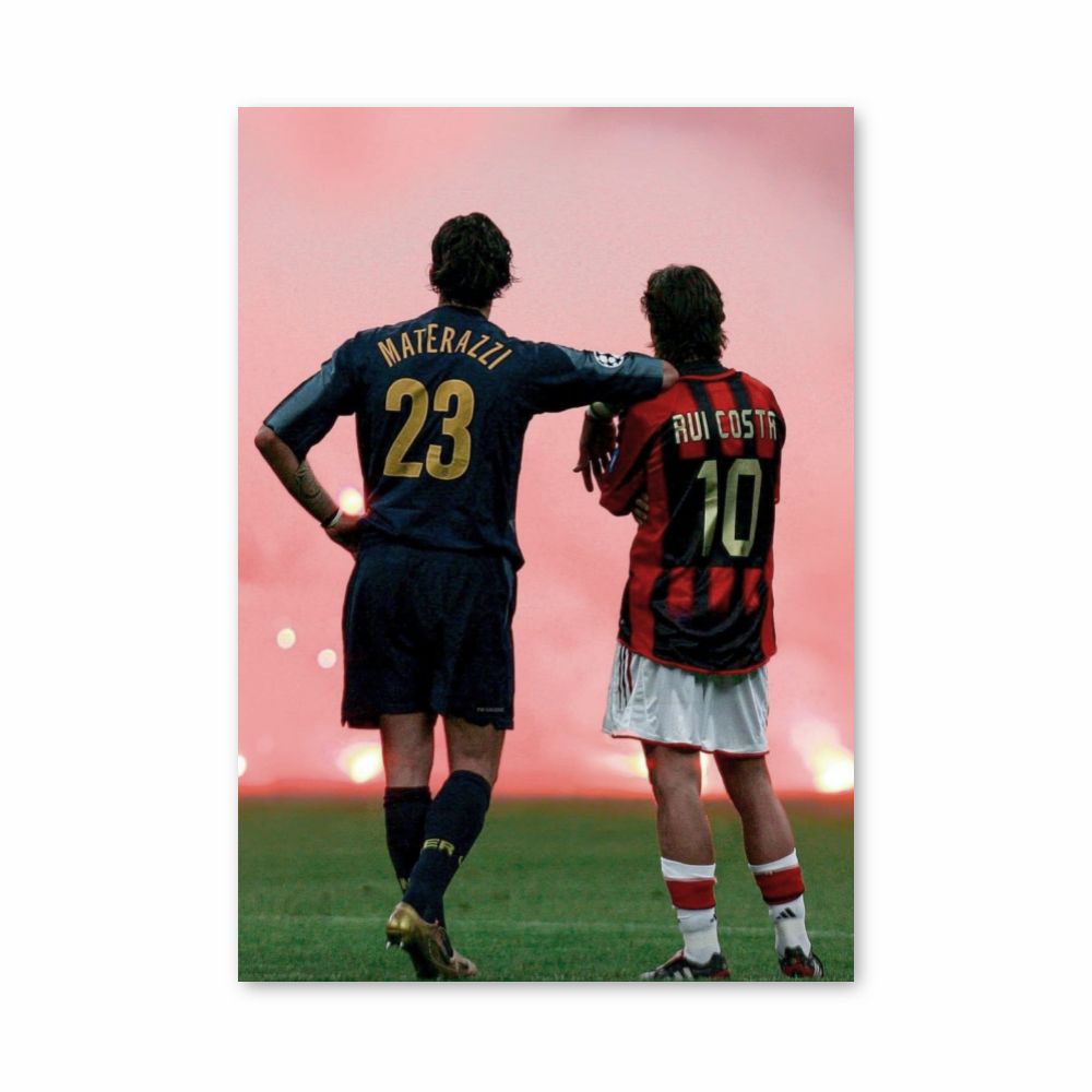 Poster Inter Mailand Materazzi