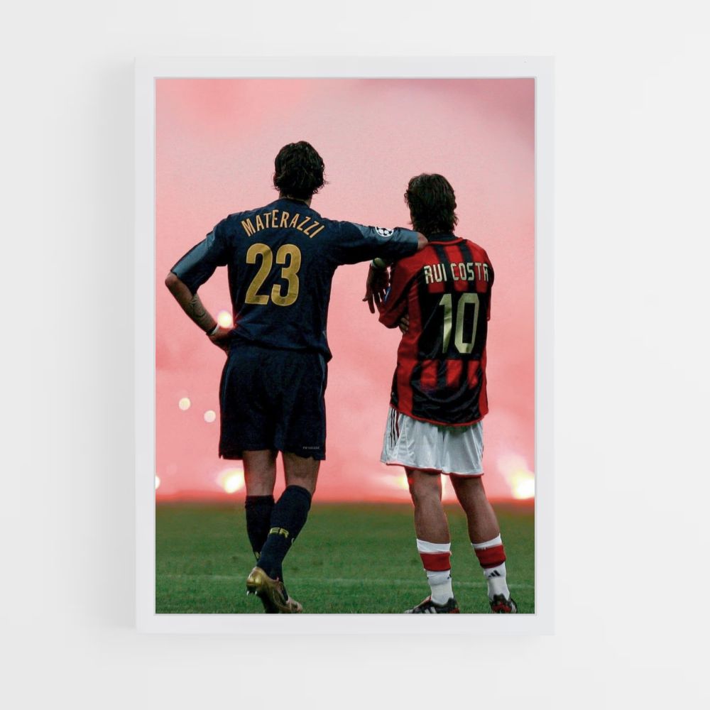 Poster Inter Mailand Materazzi