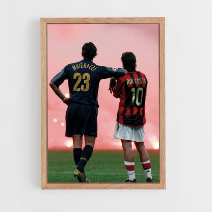 Poster Inter Mailand Materazzi