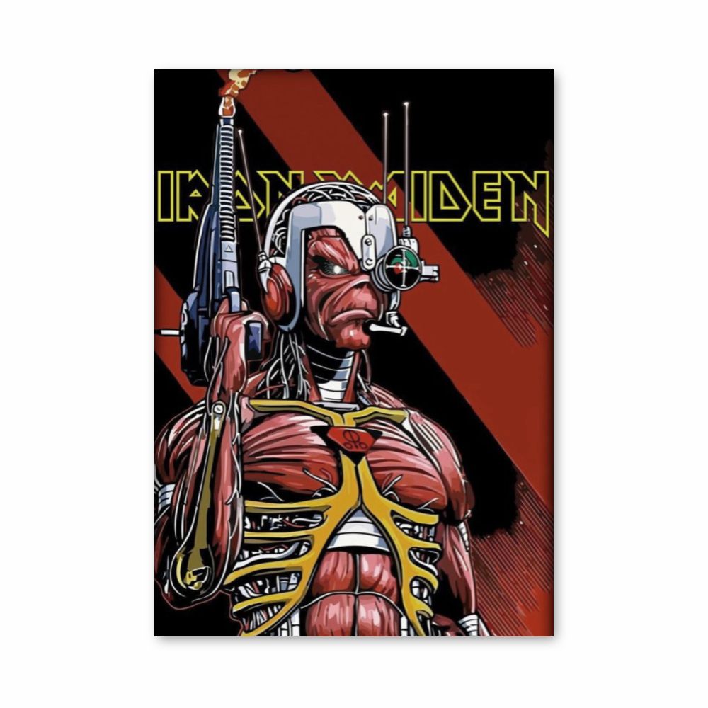 Poster Iron Maiden Soldat