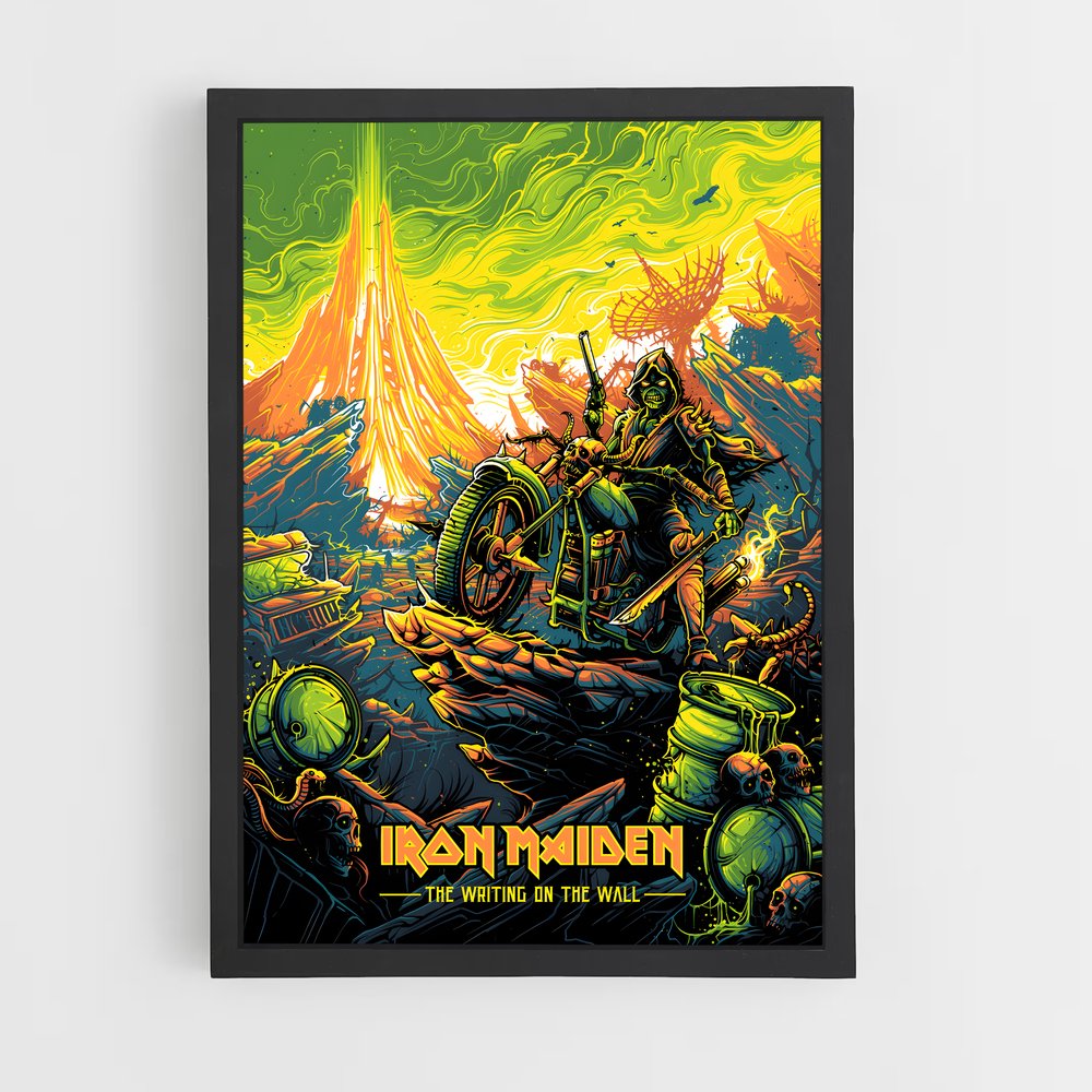iron-maiden-2 cadre Noir