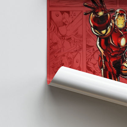 Poster Iron Man Comics