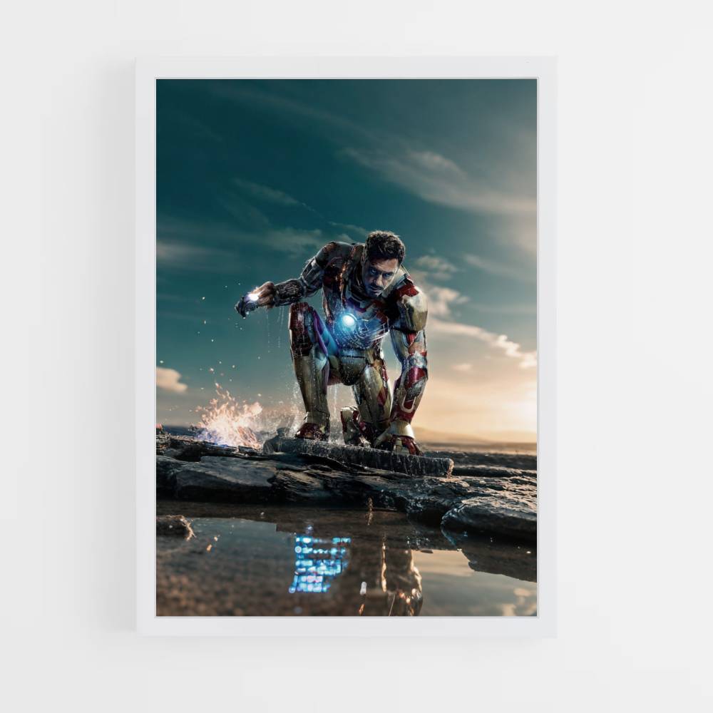 Poster Iron Man Landung