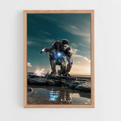 Poster Iron Man Landung