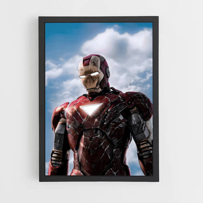 Poster Iron Man Kampf