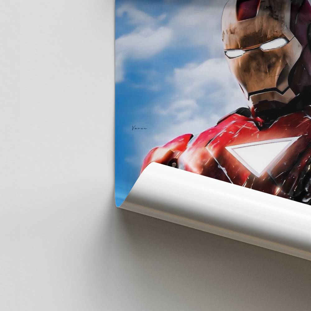 Poster Iron Man Kampf